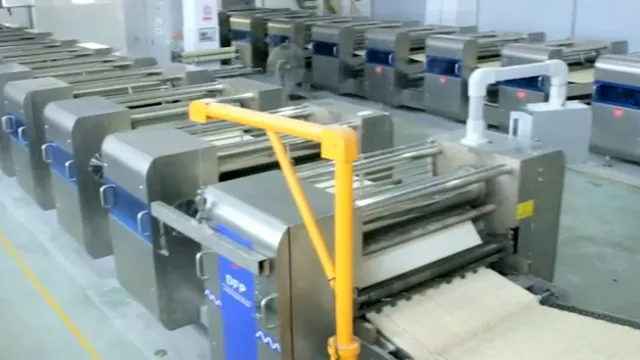 Non-Fried Round Instant Noodle Production Line, Standard Type