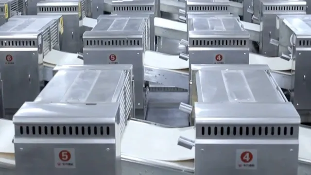 video of stick manufacturing line