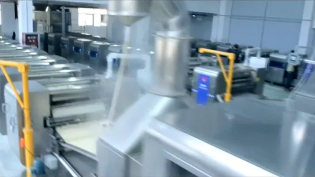 video of flour food products manufacturing