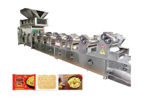 Fried Instant Noodle Production Line, Standard Type
                    (Folded Square Noodles)
