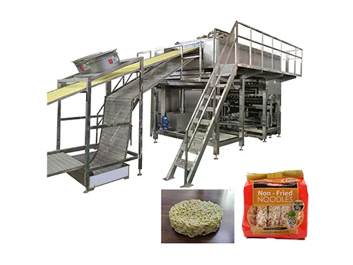 Industrial Frying Process - food machinery