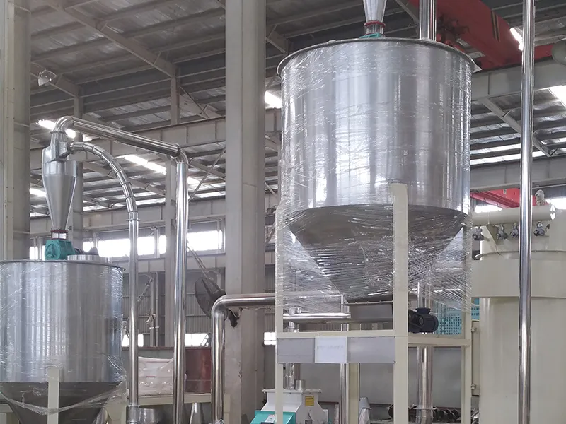 Automatic Flour Feeding and Mixing System